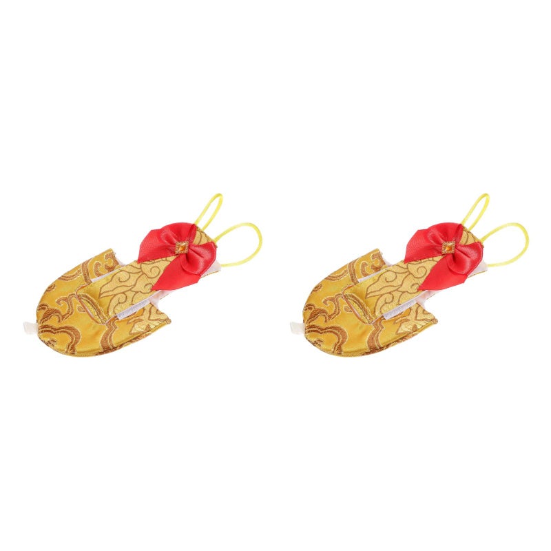 2pcs Pet Parrot Clothes Parrot Diaper Bird Pant Pet Flying Suit Clothing for Cockatiel Parakeet (Size , Yellow) - Image 3