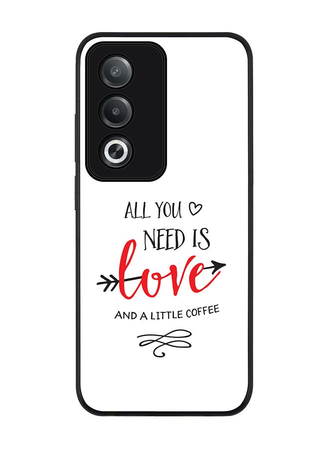 Stylizedd For Oppo A3 Pro / A80 Case,Slim fit Camera Protection, Shockproof Thin Phone cover - All You Need Is A Little Love - Image 1