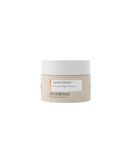 Biodroga Biodroga Bioscience Institute Repair & Protect Overnight Repair Cream Night Cream 50 ml - Anti-Age Moisturiser for Firm Skin, Line Reduction & Energy Boost with Black Forest Complex 