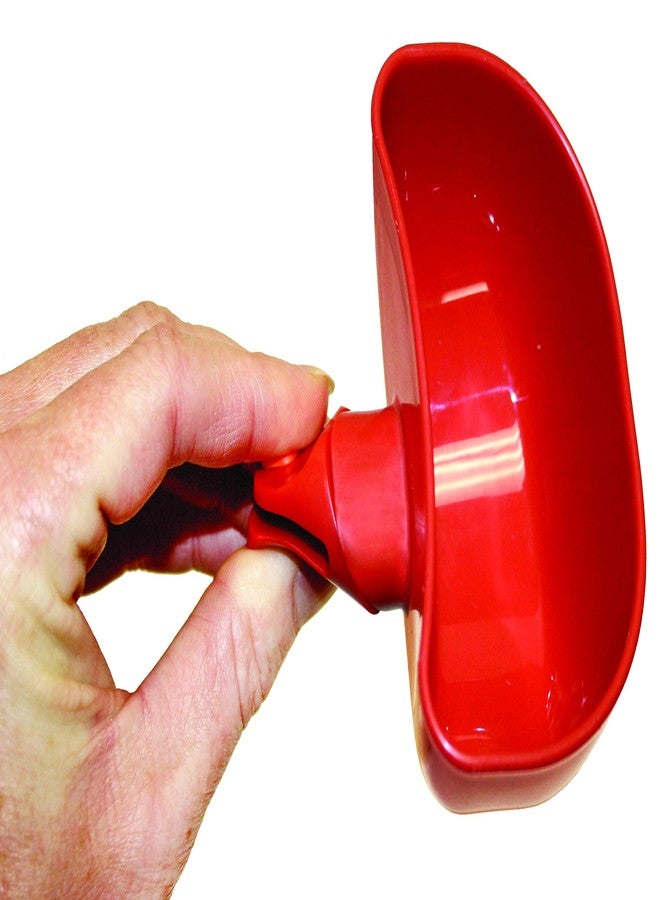 Jokari Swiveling Plate and Bowl Clip On Dip Holder For Standard Thickness Dishes. Serve Dips, Sauces, Dressings or Condiments Without Touching Food to Save Space on Platters For Dipping Wings, Chips and More - Image 5