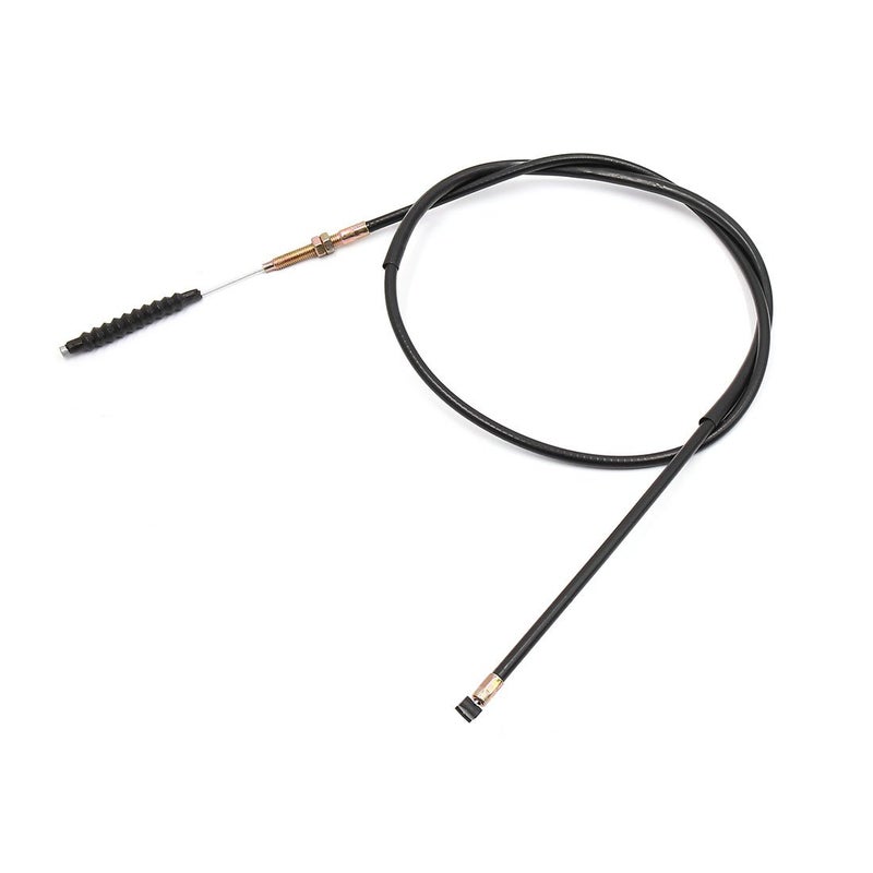 Generic sourcing map 1.4m Length Black Rubber Coated Motorcycle Motorbike Clutch Cable Wire for CG200  - Image 1