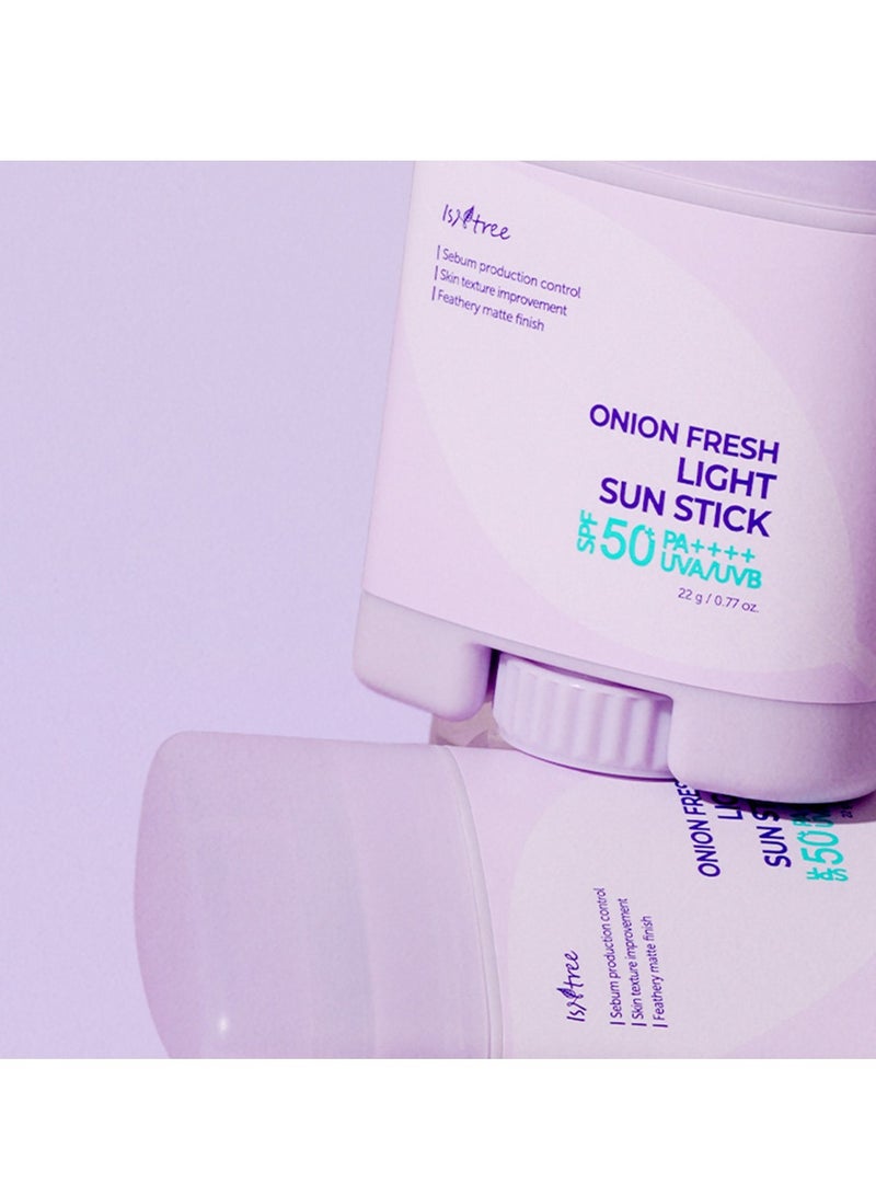 IsNtree Onion Fresh Sunscreen Stick 22g SPF50+PA++++ - Image 3