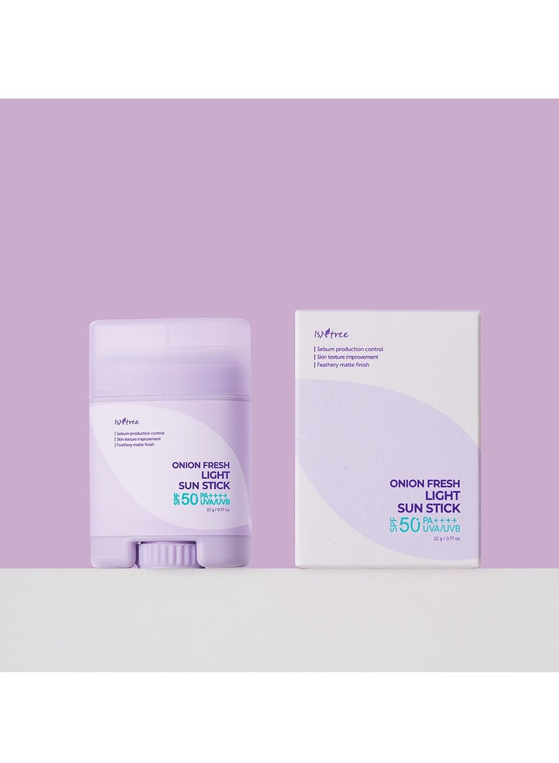 IsNtree Onion Fresh Sunscreen Stick 22g SPF50+PA++++ - Image 5