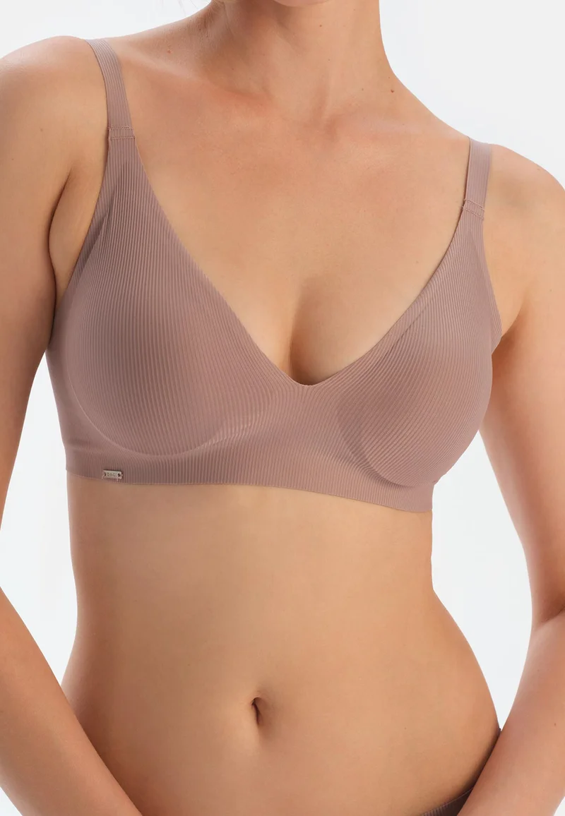 dagi  Brown Non Padded Wired Soft Bra for Women | Best Price UAE