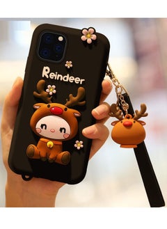 Cartoon Pattern Silicone Protective Case Cover for Apple iPhone 12/13 Series
