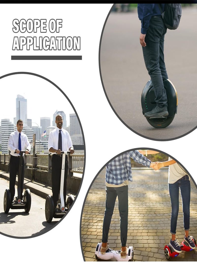 Electric Scooter Battery Charger 42V 2A for 36V Li-ion Battery, Fast Recharge Electric Mobility Scooter Charger, Compatible with M365 E-Scooter & E-Bike, Includes 6 Plugs. - Image 5