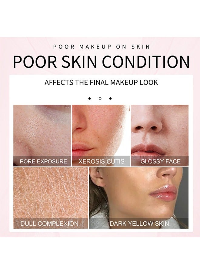 إيلهو جل أساسي للمكياج ، مكياج الوجه التمهيدي المرطب للبشرة الجافة أو الدهنية ، مسام الحرير وتقليل التجاعيد ، تركيبة جل خالية من السيليكون والزيوت مع تأثير تبريد (30 جم) - Image 5