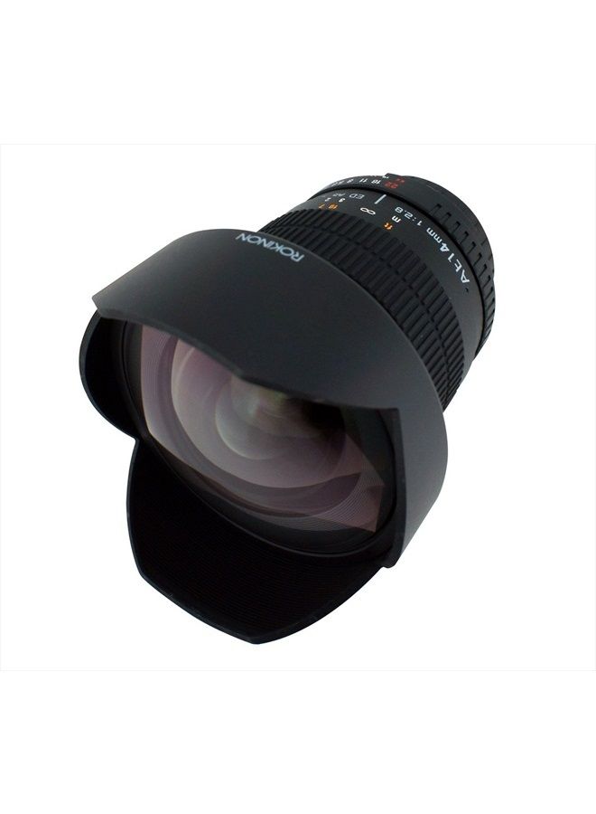 Rokinon 14mm f/2.8 IF ED UMC Ultra Wide Angle Fixed Lens w/ Built-in AE Chip for Nikon  - Image 2
