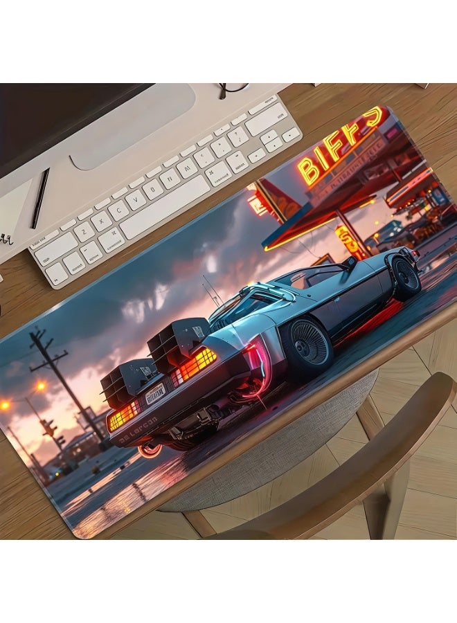 Large sized mouse pad designed specifically for gaming and office desktops, featuring anti slip locking technology to prevent wrist injuries - Image 1