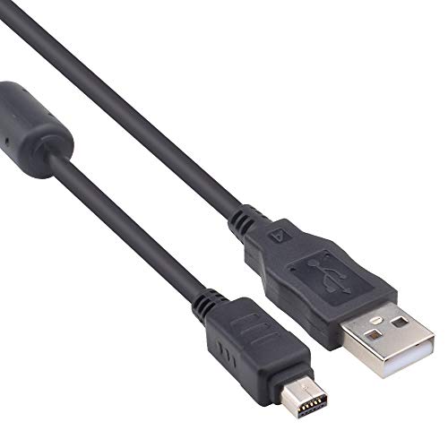 Arzweyk USB Data Transfer Charger Cord Cable Compatible with Olympus Tough TG-830 TG-630 TG-860 TG-870 TG-810, TG-820, TG-835, TG-850 X-940, X-960, EM10,Replacement for CB-USB5 CB-USB6 CB-USB8 Camera Cable - Image 1
