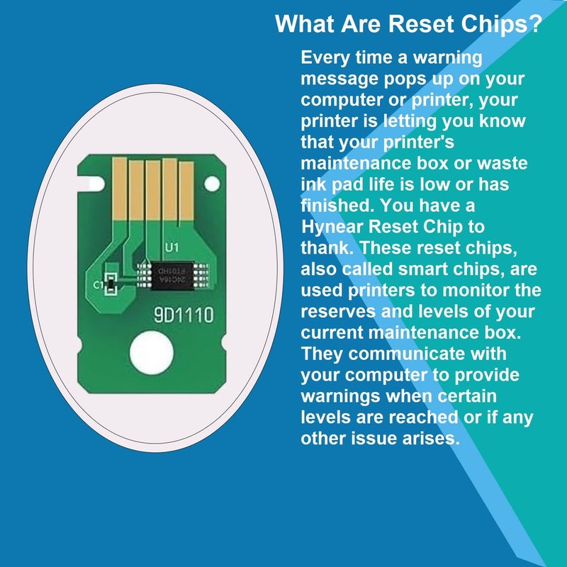 Hynear MC-G02 Maintenance Box Reset Chip for Use in Canon 2070, G5070, G6070, G1020, 2020, 2060, 3020, G3060, G560, G570 Printers (Pack of 2) - Image 4