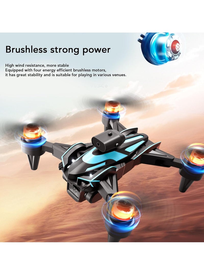 K12MAX RC FPV Drone Three Camera WiFi FPV ESC HD 3 Lens 360° Obstacle Avoidance Optical Flow Positioning Brushless Motors Toys  - Image 4