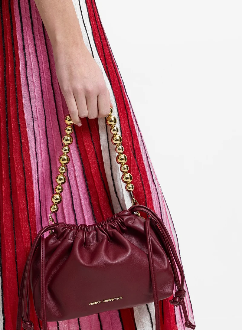 فرنش كونكشن Women Burgundy Covent Shoulder Bag
