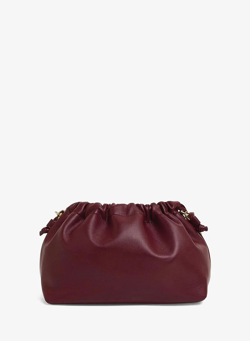 French Connection Burgundy Women Burgundy Covent Shoulder Bag for Women | Best Price UAE
