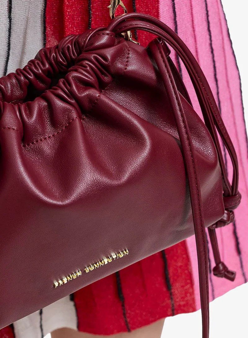 French Connection Burgundy Women Burgundy Covent Shoulder Bag for Women | Best Price UAE