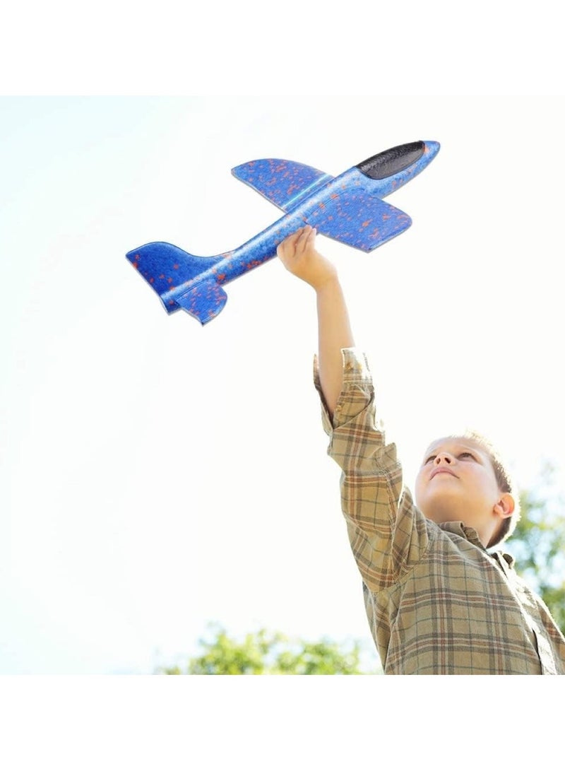 2-Pack LED Light Airplane Flying Toys Large Size Perfect Gifts for Kids - Image 2