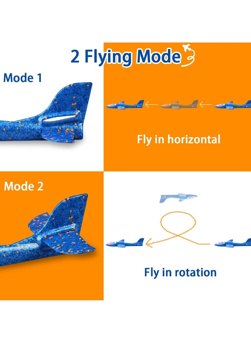 2-Pack LED Light Airplane Flying Toys Large Size Perfect Gifts for Kids - Image 5