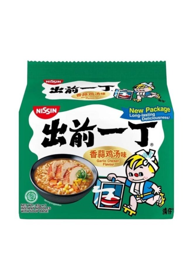 Instant Noodles, Garlic Chicken - 5 x 82g, Indonesia