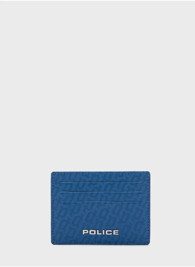 بوليس Genuine Leather Card Holder Blue