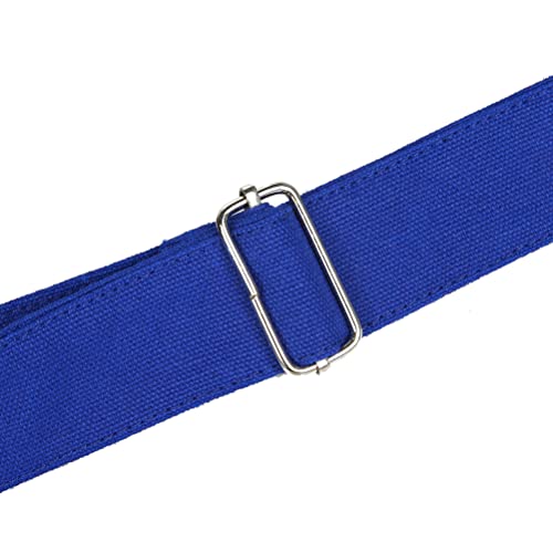 Covelin Women's Retro Large Size Canvas Shoulder Bag Hobo Crossbody Handbag Casual Tote Royal Blue - Image 4
