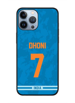 Rugged Black Edge Case iPhone 13 Pro Max, Slim fit Soft Case Flexible Rubber Edges Thin Cover - Player Name - MS Dhoni, Jersey Number- 7 - pzsku/Z456209841428246431E0Z/45/_/1697268851/641d1fa8-3d62-41e9-bec3-d47cd5f340a0