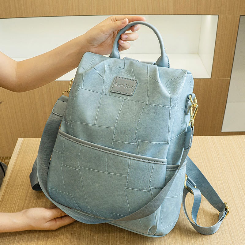 2024 Backpack Large Capacity Anti-Theft Commuter Lightweight Fashionable Casual Schoolbag Travel Travel Backpack - Image 2