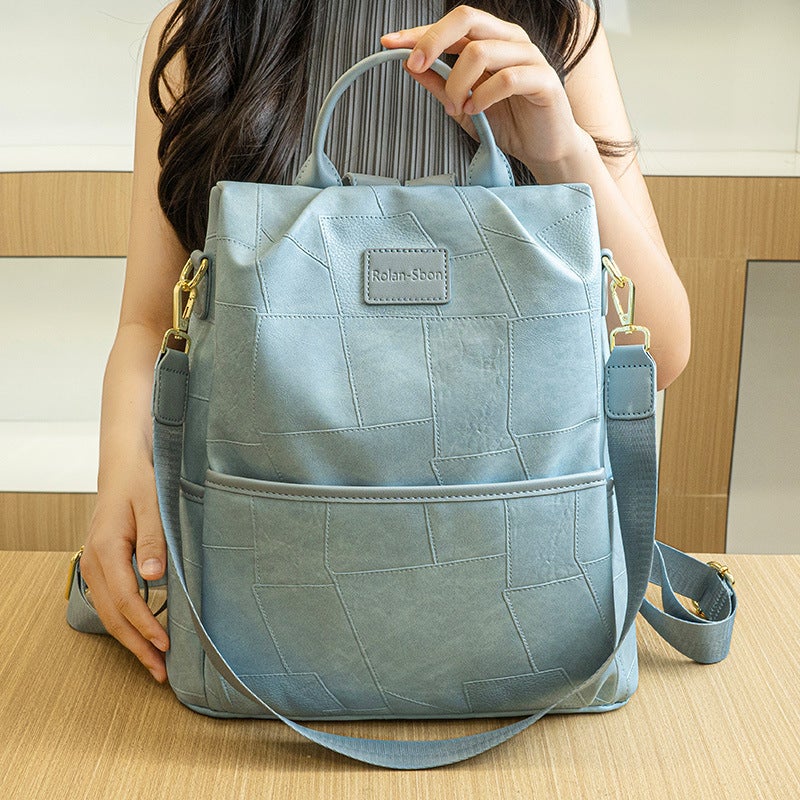 2024 Backpack Large Capacity Anti-Theft Commuter Lightweight Fashionable Casual Schoolbag Travel Travel Backpack - Image 5