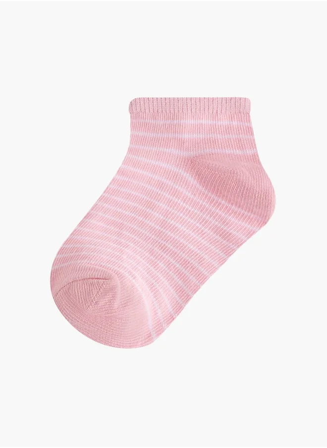فلورا بيلا من شو إكسبرس Girls LBL by Shoexpress Assorted Ankle Length Socks - Set of 5