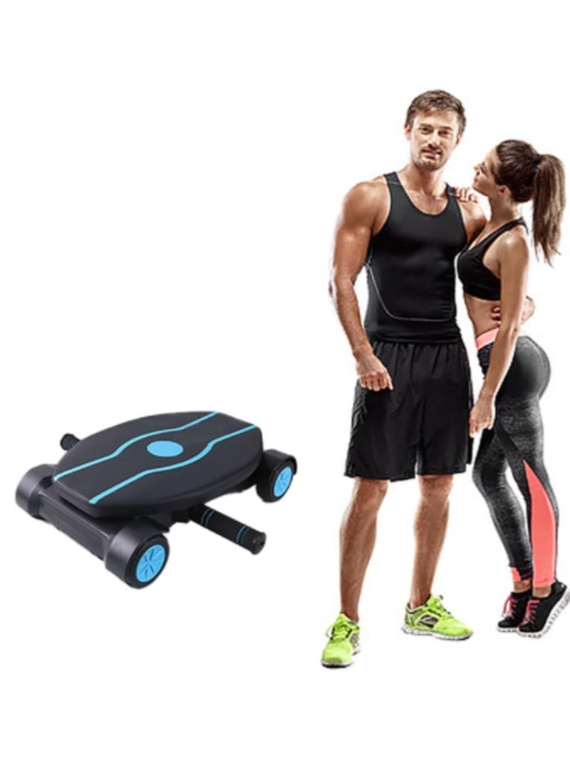 سبال عجلة AB عالية الجودة لتمارين البطن، عجلة تمارين اللياقة البدنية المنزلية، عجلة تمارين القوة، عجلة تمارين منشطة - Image 4