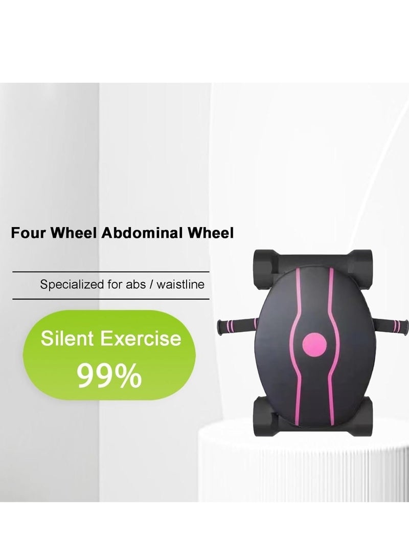 سبال عجلة AB عالية الجودة لتمارين البطن، عجلة تمارين اللياقة البدنية المنزلية، عجلة تمارين القوة، عجلة تمارين منشطة - Image 5