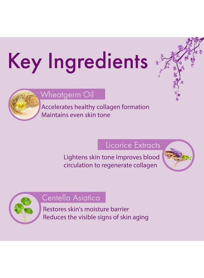 أوزون غسول الوجه لاستعادة الشباب الغني بعرق السوس والقمح وغسول الوجه كينتيللا لجميع أنواع البشرة لعلامات الشيخوخة والتجاعيد والخطوط الدقيقة للرجال والنساء 100 مل - Image 3