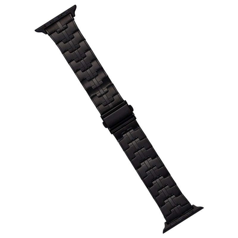 CHOiCE For Watch Series 9 41mm Stainless Steel Watch Band(Black) - Image 1