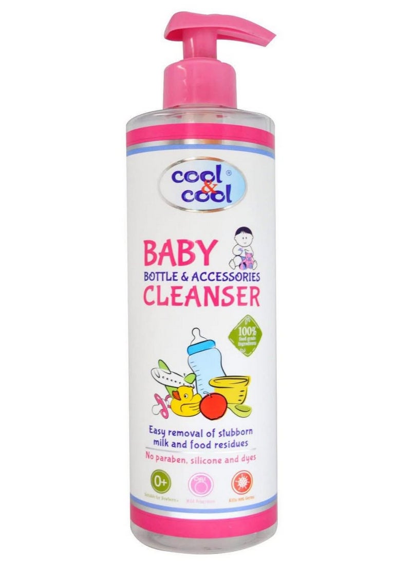 كول اند كول منظف ​​زجاجات الأطفال وملحقاتها 500 مل - Image 1