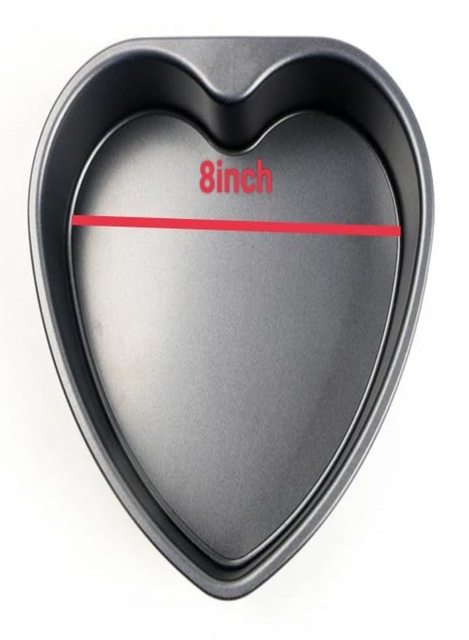 SHOAIB Cake Baking Pan Set Heart and Square Shape for Cakes, Brownies, Cheesecakes & Desserts Nonstick Baking Mould Combo - Image 5