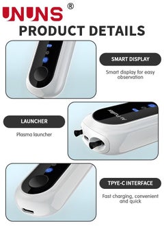 UNUNS Personal Air Purifier,Portable Hanging Necklace Air Purifier,Negative Ion Air Freshener With Power Display,Home Travel Ionizer For Adults And Kids  - Image 4