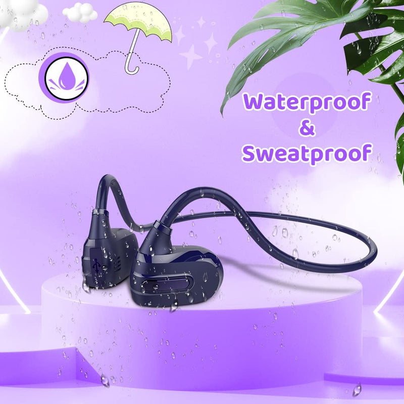 Golvery Open Ear Kids Headphones, Wireless Bluetooth 5.3 Headset for Phone/Kindle/Tablet, Safer Hearing Protection Children Earphones, Built-in Mic, Ultra-Light & Comfort Fit, 10H Playtime - Image 5