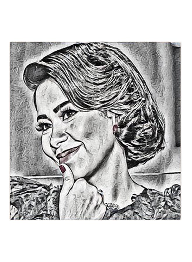 RYN Sherine MDF Wall Art Grey/Black - Image 2