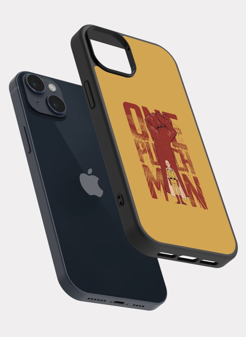 PXLAAT iPhone 14 Plus case cover One Punch Man Saitama - Image 2