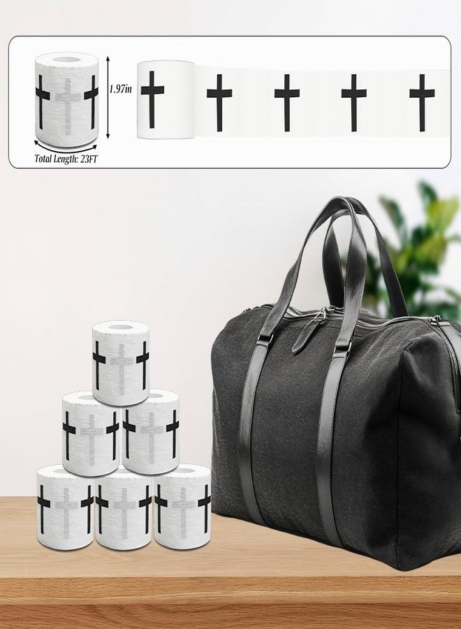 Eaureum 2Pcs Christian Athletic Tape 2IN X 23FT Cotton Zinc Oxied White Sports Tape for Sports, Cross Athletic Wrist Tape for Gymnastics - Image 2