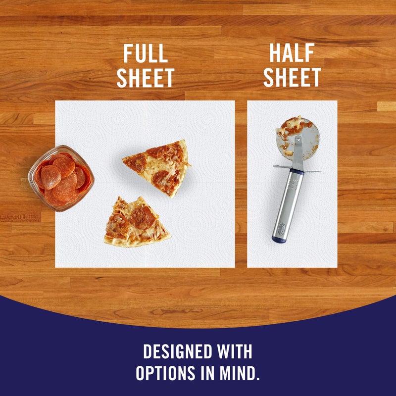 Sparkle Pick-A-Size Paper Towels, 3 Triple Rolls = 9 Regular Rolls, Everyday Value Paper Towel With Full And Half Sheets - Image 3