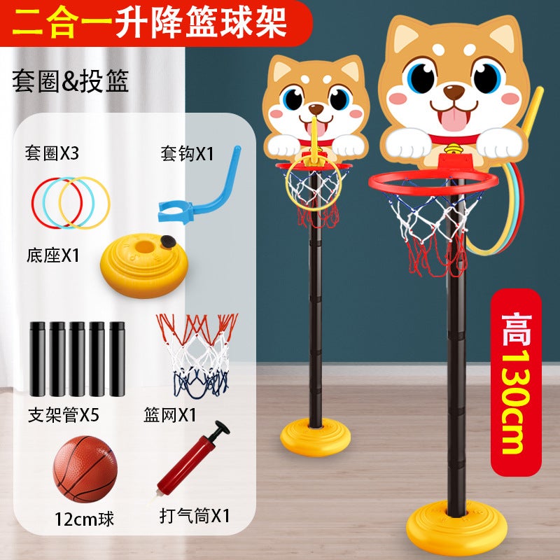 Basketball Rack Children'S Household Indoor Liftable Mobile Outdoor Adult Standard Basketball Rack Rings Basketball Rack - Image 3