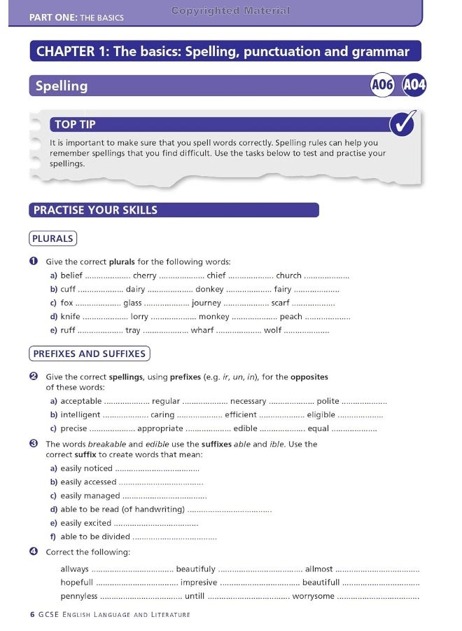 English Language and Literature Workbook: York Notes for GCSE the ideal way to catch up, test your knowledge and feel ready for and 2023 and 2024 exams and assessments - Image 4