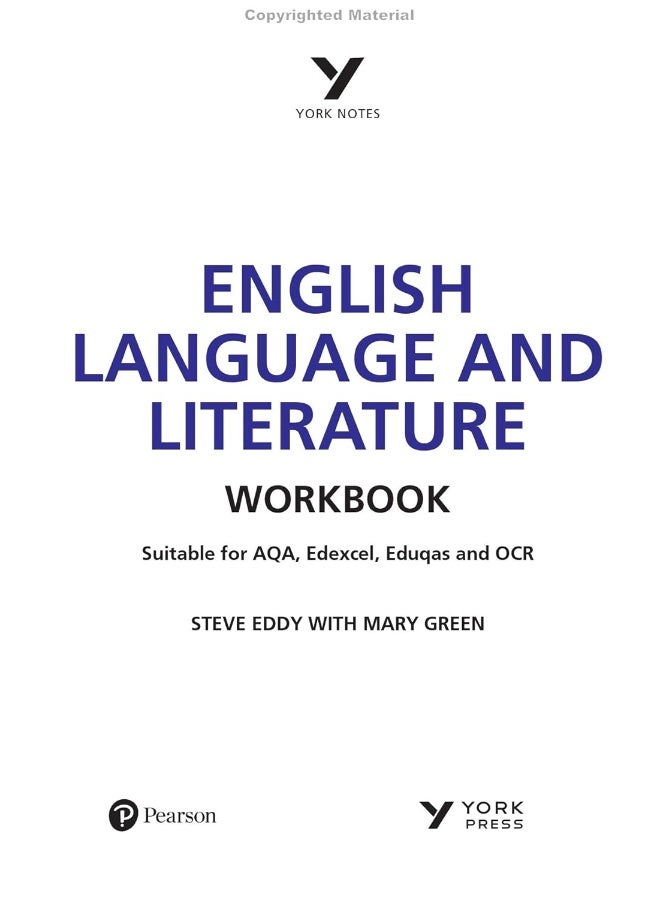 English Language and Literature Workbook: York Notes for GCSE the ideal way to catch up, test your knowledge and feel ready for and 2023 and 2024 exams and assessments - Image 2