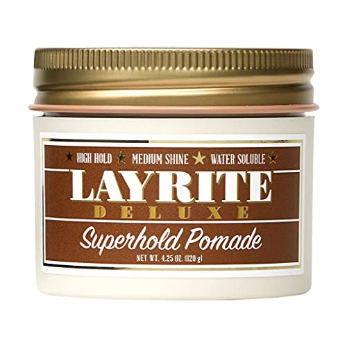 Layrite Superhold Pomade, 4.25 oz Orange - Image 1