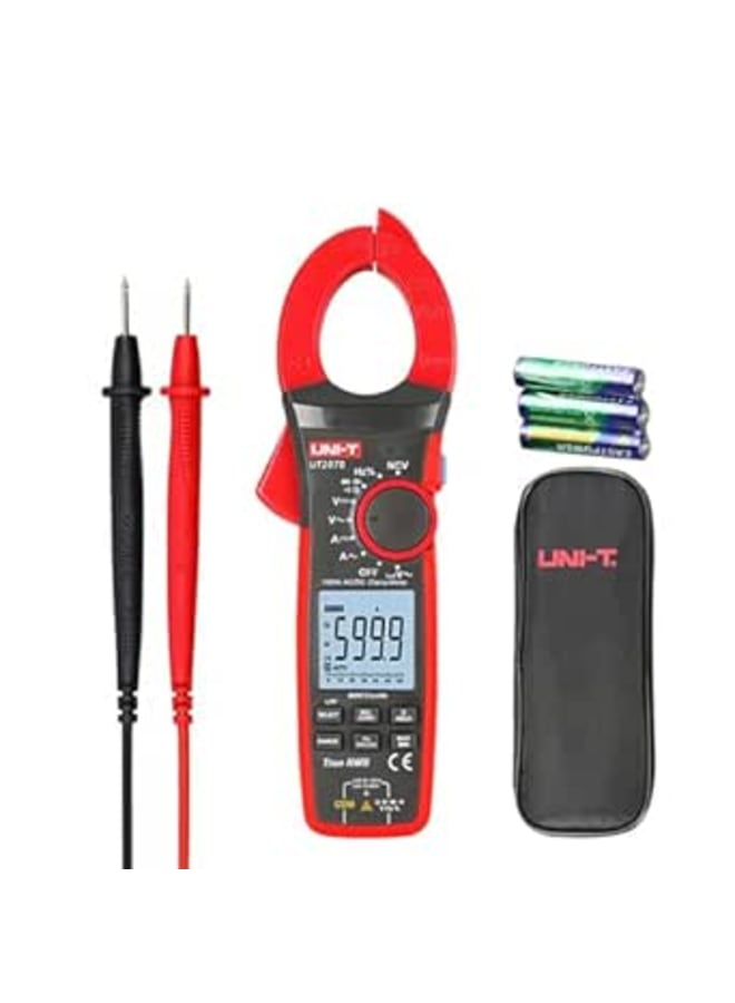 UNI-T UT207B Analog Clamp Meter Multimeter AC DC 1000A 1000V Tester Professional Digital Ammeter Pliers Voltmeter