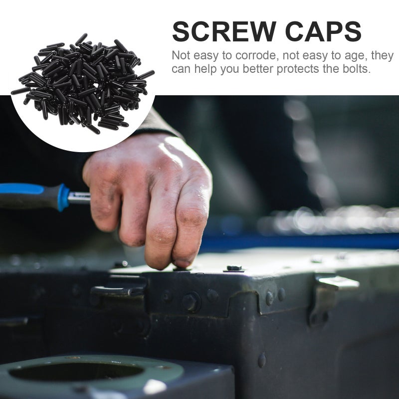 500pcs Bolt Caps Screw Covers Exposed Screw Bolt Caps Dome Protective Caps - Image 5