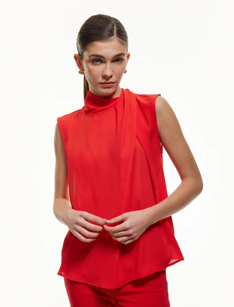كوتون Crepe Blouse