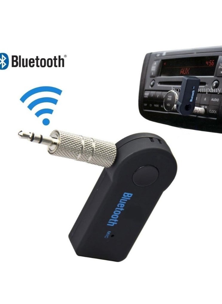 Portable Bluetooth Receiver with 3.5mm AUX Adapter - Hands-Free Car Stereo System with Built-In Mic for iPhone, Samsung, Android - pzsku/Z4563A6FD998900B727EBZ/45/_/1734306121/8faf536e-078c-4b0e-a1b0-949faecf8600