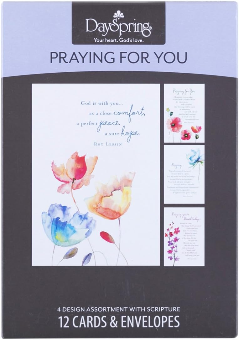 Dayspring  Roy Lessin  Praying for You  Meet Me in the Meadow  12 Boxed Cards KJV 77546 Multi - Image 2