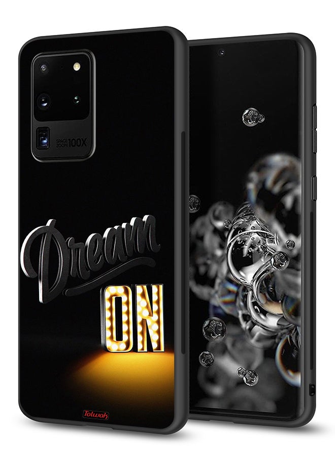 Tolwak Samsung Galaxy S20 Ultra Protective Case Cover Dream On - Image 1